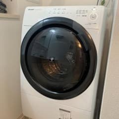 SHARP ES-S7G-WL ドラム式洗濯機　左開きのサムネイル