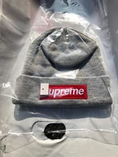 supreme boxlogo beanie greyのサムネイル