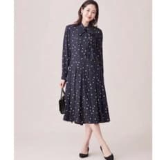 組曲　2020年商品　パールドットプリント ワンピースのサムネイル