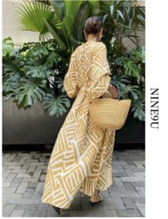 新品タグ付き　nine9u ワンピースのサムネイル