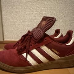 adidas BUSENITZ バーガンディ スニーカーのサムネイル