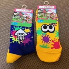 スプラトゥーン 靴下  2セットのサムネイル