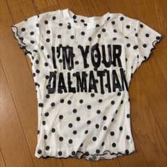 I'M YOUR DALMATIAN ドット柄 シアーTシャツのサムネイル