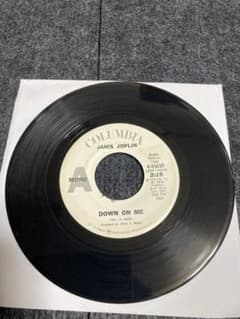Janis Joplin / Down On Me 수입 프로모션 레코드
