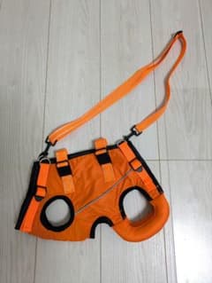 犬用 介護ハーネス 歩行補助 オレンジのサムネイル