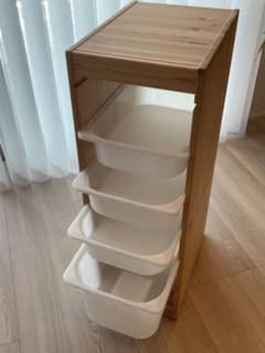 IKEA TROFAST イケア　トロファスト　パイン材　スリムタイプ　④ IKEA TROFAST イケア トロファスト パイン材 スリムタイプ ④ - メルカリ