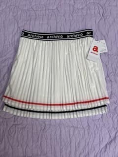 新品タグ付き☆archivio ゴルフスカート ホワイト 新品】タグ付き archivio ゴルフ スカート - メルカリ