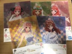五等分の花嫁 クリアファイルのサムネイル