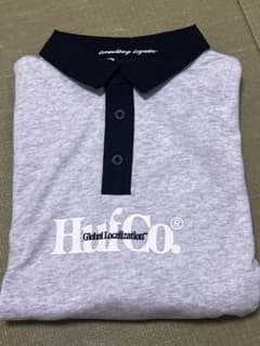 HufCo. グレー ネイビー ポロシャツ - メルカリ