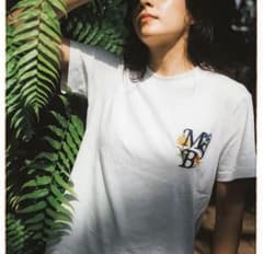 My Sugar Babe 刺繍 半袖Tシャツ ホワイトのサムネイル