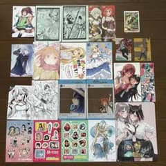 漫画・コミック 特典 44点セット ポストカード イラストカード