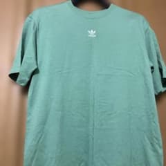 adidas Originals 트레포일 T셔츠 그린 XS