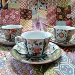 有田焼 清秀 カップ＆ソーサー 3客 伊万里 食器のサムネイル