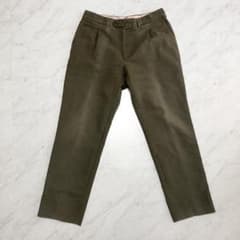 ブルネロクチネリ タック チノパン ストレッチ ブラウン イタリア XXL 52 ブルネロクチネリ タック チノパン ストレッチ ブラウン イタリア XXL