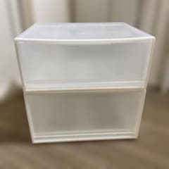 無印良品 収納ケース・引出式・横ワイド 深 大 2個セット - メルカリ