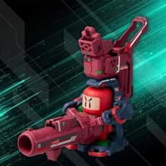 あかボンバーマン＆OSギア＆マガジンサイト＆ロングバレル スーパー