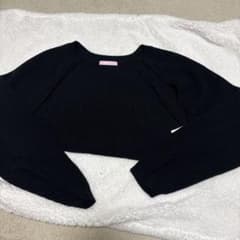 W♥C ブラック ショート丈ニットのサムネイル
