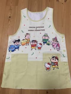 クレヨンしんちゃん サンリオキャラクター エプロン M-Lサイズのサムネイル
