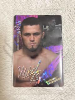 RIZIN ウエハース　ラジャブアリ・シェイドゥラエフ　レアカード　未開封のサムネイル