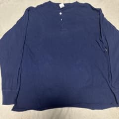 Healthknit / ヘンリーネック / 長袖 / ネイビー / XLのサムネイル