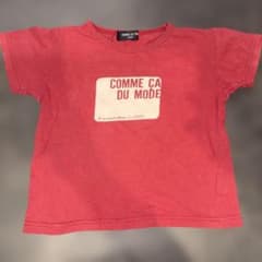 COMME CA ISM キッズ Tシャツ 100A レッド