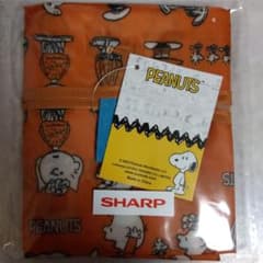 スヌーピーライン デイリーエコバッグ オレンジ