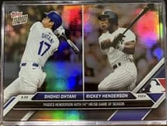 topps now 大谷翔平 リッキーヘンダーソン SP - メルカリ