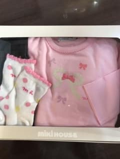ぽんまママさん専用 ミキハウスロンＴ、ズボン、靴下セットのサムネイル