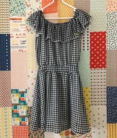 ラブトキシック＊ギンガムチェック ワンピース＊150のサムネイル