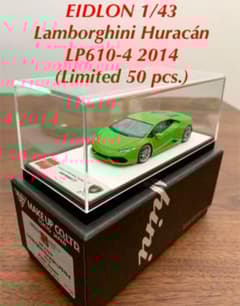 アイドロン 1/43 ランボルギーニ ウラカン LP610-4 2014 1/43 ランボルギーニ ウラカン LP610-4 2014 パールホワイト