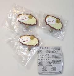 크레용 신짱 캡슐 헤어 클립 & 보짱 아소-와 컬렉션