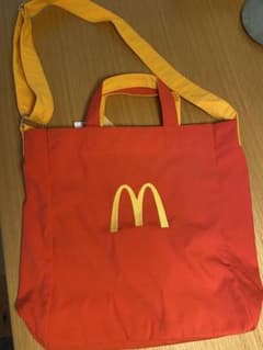 McDonald's 2WAYトートバッグ レッドのサムネイル
