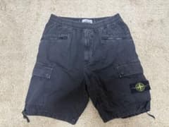 【値下げ可】STONE ISLANDカーゴショートパンツ　7615L10WAのサムネイル