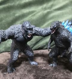 ゴジラ コング フィギュア 2体セット