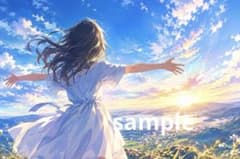 【A-1】水彩画　イラスト プリントのサムネイル