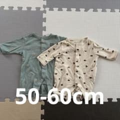 ベビー服 ロンパース2枚　50-60cmのサムネイル