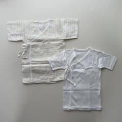 ミキハウス 短肌着 2枚セットのサムネイル