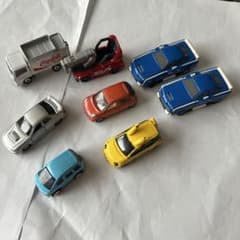 ミニカー 8台セット まとめ売りのサムネイル