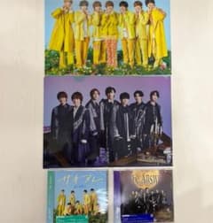 なにわ男子The Answer初回限定盤1と2、特典クリアファイルのサムネイル