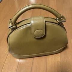 SONIE-SOPRA レザー ハンドバッグ キャメルのサムネイル