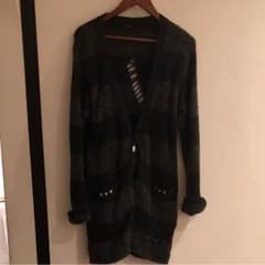 スタッドマフィン ダメージロングカーディガンのサムネイル