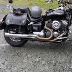 ドラッグスター400 ケンテック ローライダー 2in1 90φマフラー - メルカリ