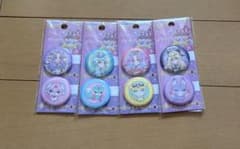 み*ご様 名探偵プリキュア　クリップ缶バッチ　4種類セットのサムネイル