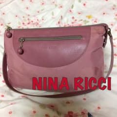 美品高級ニナリッチ桜色バッグのサムネイル