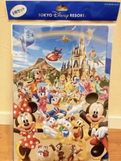 【新品】ディズニー　クリアホルダーセットのサムネイル