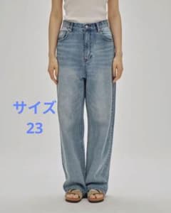 新品未使用⭐︎TODAYFUL Cary's Denim ライトブルー 23 todayful Cary's Denimライトブルー23 - メルカリ