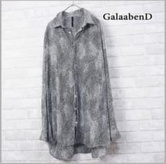 希少【GalaabenD】22SS/ レオパード 長袖 ポリ シャツ/総柄 - メルカリ