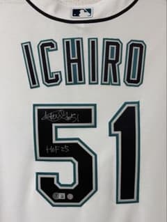 イチロー 直筆サイン入りユニフォーム HOF25 ICHIRO マリナーズ 証明 イチロー 直筆サイン入りユニフォーム HOF25 ICHIRO マリナーズ 証明