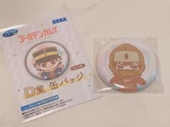 ゴールデンカムイ　セガ　ラッキーくじ　D賞　缶バッジ　ヴァシリのサムネイル