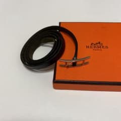エルメス HERMES アピ3 ブレスレット ロングタイプ ブラック ①のサムネイル